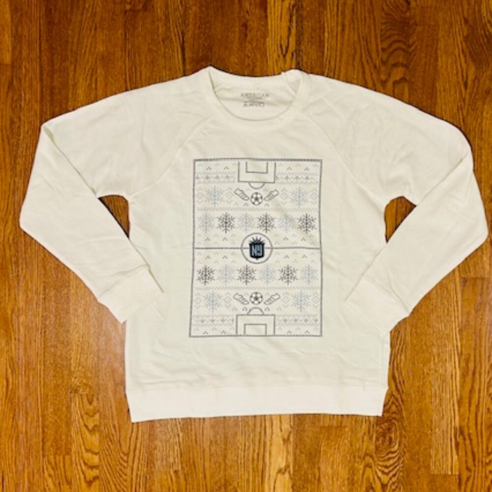 NJ/NY Gotham FC White Crewneck Sweatshirt
